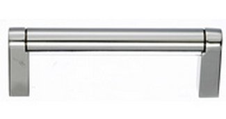 Top Knobs Cabinet Hardware Asbury Collection Pennington Bar Pull 3 3-4 " (c-c) - Polished Nickel - cabinetknobsonline