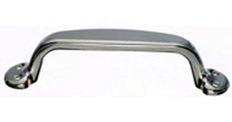 Top Knobs Cabinet Hardware Asbury Collection Trunk Pull 3 3-4" (c-c) - Polished Nickel - cabinetknobsonline