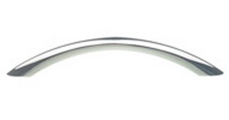 Top Knobs Cabinet Hardware Asbury  Collection Bow Pull 5 1-16" (c-c) - Polished Nickel - cabinetknobsonline