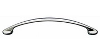 Top Knobs Cabinet Hardware Asbury Collection Mandal Pull 5 1-16" (c-c) - Polished Nickel - cabinetknobsonline