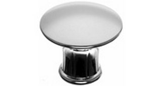 Top Knobs Cabinet Hardware Asbury Collection Lund Knob 1 1-4 "-  Polished Nickel - cabinetknobsonline