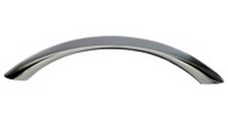 Top Knobs Cabinet Hardware Asbury Collection Bow Pull 3 3-4" (c-c) - Polished Nickel - cabinetknobsonline