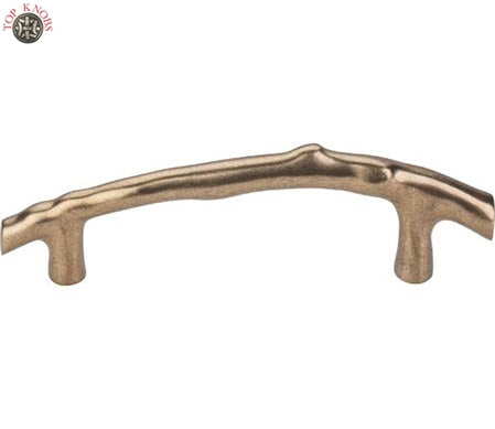 Top Knobs Cabinet Hardware Aspen CollectionTwig 5" (c-c) - Light Bronze - cabinetknobsonline