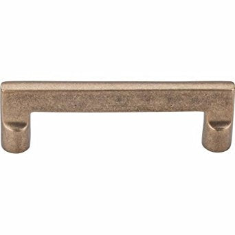 Top Knobs Cabinet Hardware Aspen Collection Flat Sided Pull 4" (c-c) - Light Bronze - cabinetknobsonline