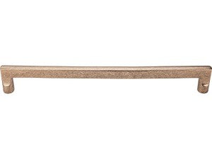 Top Knobs Cabinet Hardware Aspen Collection Flat Sided Pull 9" (c-c) - Silicon Bronze Light - cabinetknobsonline