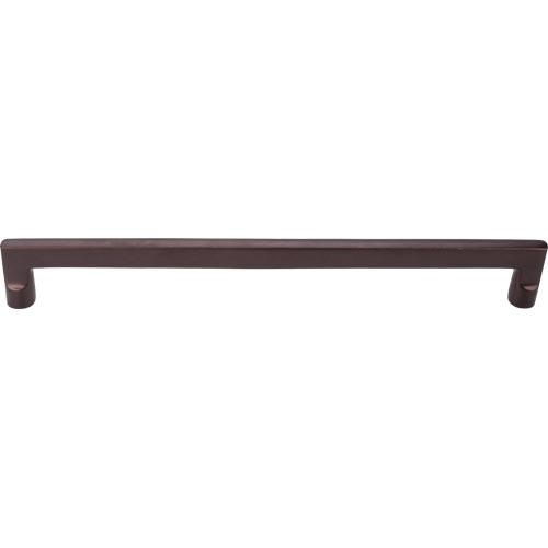 Top Knobs Cabinet Hardware Aspen Collection Flat Sided Pull 18" (c-c) - Mahogany Bronze - cabinetknobsonline