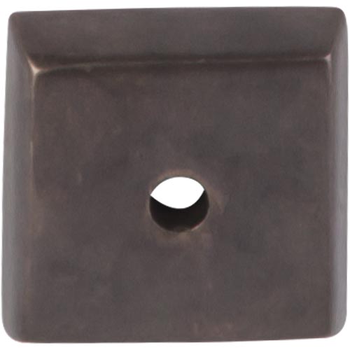 Top Knobs Cabinet Hardware Aspen Collection Square Backplate 7-8" - Medium Bronze - cabinetknobsonline