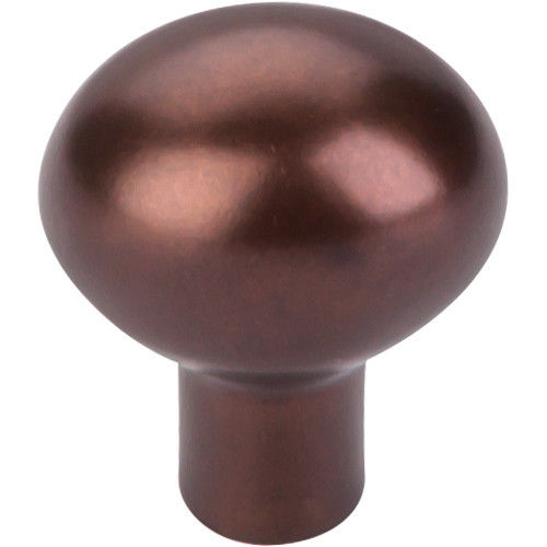 Top Knobs Cabinet Hardware Aspen Collection Small Egg Knob 1 3-16" - Mahogany Bronze - cabinetknobsonline