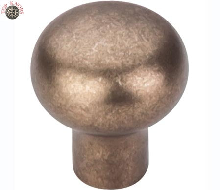 Top Knobs Cabinet Hardware Aspen Collection Round Knob 7-8" - Light Bronze - cabinetknobsonline