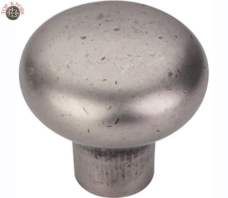 Top Knobs Cabinet Hardware Aspen Collection Round Knob 1 3-8" - Silicon Bronze Light - cabinetknobsonline