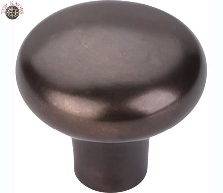 Top Knobs Cabinet Hardware Aspen Collection Round Knob 1 5-8" - Medium Bronze - cabinetknobsonline