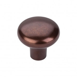 Top Knobs Cabinet Hardware Aspen Collection Round Knob 1 5-8" - Mahogany Bronze - cabinetknobsonline