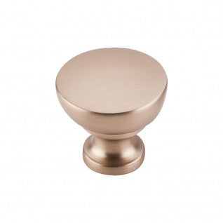 Top Knobs Cabinet Hardware Aqua Collection Bergen Knob 1 1-4" - Brushed Bronze - cabinetknobsonline