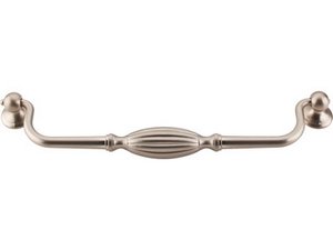 Top Knobs Cabinet Hardware Tuscany Collection Large Drop Pull 8 13-16" (c-c) - Brushed Bronze - cabinetknobsonline