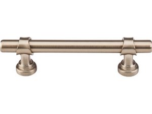 Top Knobs Cabinet Hardware Dakota Collection Bit Pull 3 3-4" (c-c) - Brushed Bronze - cabinetknobsonline