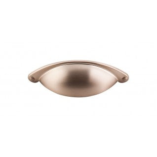 Top Knobs Cabinet Hardware Somerset Collection Cup Pull 2 1-2" (c-c) - Brushed Bronze - cabinetknobsonline