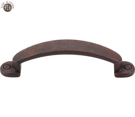 Top Knobs Cabinet Hardware Somerset Collection Arendal Pull 3" (c-c) - Oil Rubbed Bronze - cabinetknobsonline