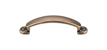 Top Knobs Cabinet Hardware Somerset Collection Arendal Pull 3" (c-c) - German Bronze - cabinetknobsonline