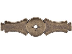 Top Knobs Cabinet Hardware Tuscany Collection Celtic Backplate 3 5-8" - German Bronze - cabinetknobsonline