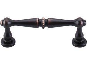 Top Knobs Cabinet Hardware Edwardian Collection Pull 3" (c-c) - Tuscan Bronze - cabinetknobsonline