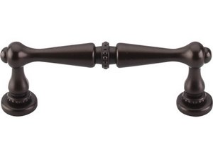 Top Knobs Cabinet Hardware Edwardian Collection Pull 3" (c-c) - Oil Rubbed Bronze - cabinetknobsonline