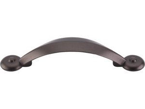 Top Knobs Cabinet Hardware Dakota Collection Angle Pull 3" (c-c) - Oil Rubbed Bronze - cabinetknobsonline