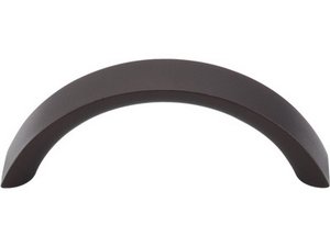 Top Knobs Cabinet Hardware Nouveau Collection Crescent Pull 3" (c-c) - Oil Rubbed Bronze - cabinetknobsonline