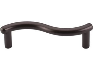 Top Knobs Cabinet Hardware Nouveau Collection Pull 3" (c-c) - Oil Rubbed Bronze - cabinetknobsonline