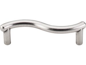 Top Knobs Cabinet Hardware Nouveau Collection Pull 3" (c-c) - Pewter Antique - cabinetknobsonline