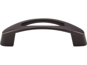 Top Knobs Cabinet Hardware Nouveau Collection Verona Pull 3" (c-c) - Oil Rubbed Bronze - cabinetknobsonline