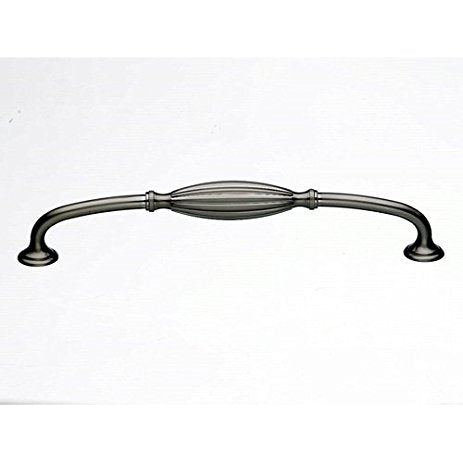 Top Knobs Cabinet Hardware Tuscany Collection Large D Pull 8 13-16" (c-c) - Brushed Satin Nickel - cabinetknobsonline