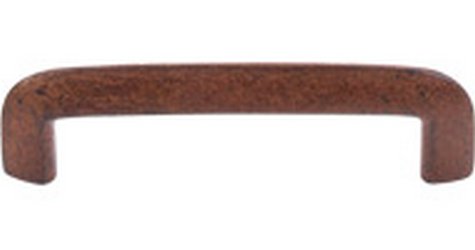 Top Knobs Cabinet Hardware Britannia Collection Wedge Pull 3 13-16" (c-c) - True Rust - cabinetknobsonline