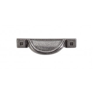 Top Knobs Cabinet Hardware Britannia Collection Cup Pull 2 1-2" - Cast Iron - cabinetknobsonline