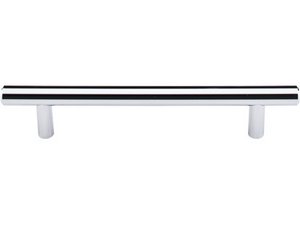 Top Knobs Cabinet Hardware Hopewell Bar Pull 5 1-16" (c-c) - Polished Chrome - cabinetknobsonline