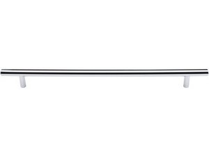 Top Knobs Cabinet Hardware Hopewell Bar Pull 11 11-32" (c-c) - Polished Chrome - cabinetknobsonline