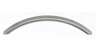 Top Knobs Cabinet Hardware Nouveau Collection Crescent Pull 5 1-16" (c-c) - Brushed Satin Nickel - cabinetknobsonline