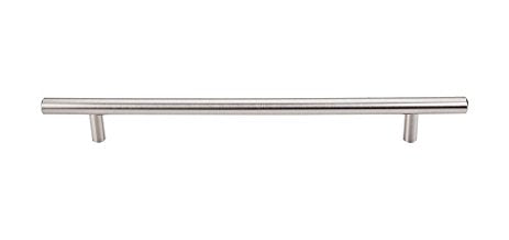 Top Knobs Cabinet Hardware Hopewell Bar Pull 8 13-16" (c-c) - Brushed Satin Nickel - cabinetknobsonline