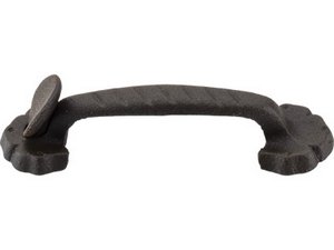 Top Knobs Cabinet Hardware Chateau II Collection Thames Latch Pull 3 3-4" (c-c) - Rust - cabinetknobsonline