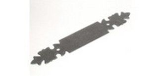 Top Knobs Cabinet Hardware Normandy Collection Pull Backplate  3" (c-c) - Pewter - cabinetknobsonline