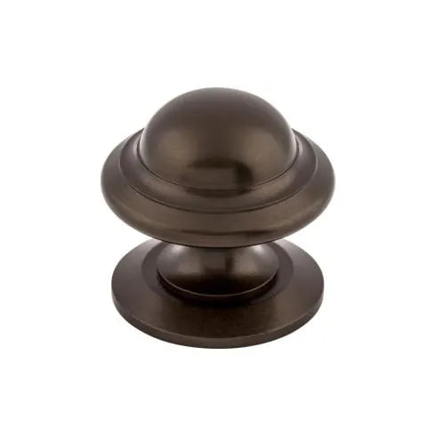 Top Knobs Cabinet Hardware Empress Knob 1 1-4" - Oil Rubbed Bronze - cabinetknobsonline