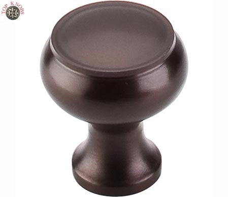 Top Knobs Cabinet Hardwar Normandy Collection Knob 1 1-8" - Oil Rubbed Bronze - cabinetknobsonline