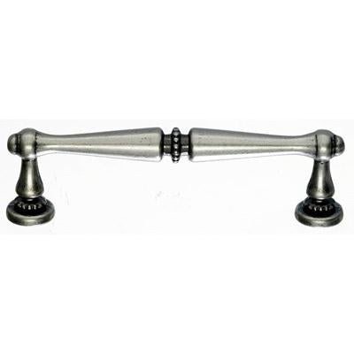 Top Knobs Cabinet Hardware Edwardian Pull 3 3-4" (c-c) - Pewter Antique - cabinetknobsonline