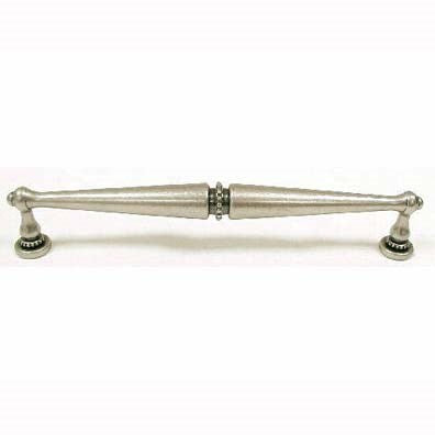 Top Knobs Cabinet Hardware Edwardian Pull 8 3-4" (c-c) - Pewter Antique - cabinetknobsonline