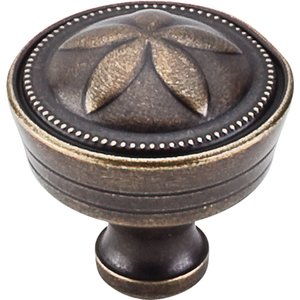 Top Knobs Cabinet Hardware Edwardian Collection Star Knob 1 5-16" - German Bronze - cabinetknobsonline