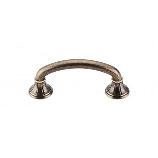 Top Knobs Cabinet Hardware Edwardian Collection Lund  Pull 3" (c-c) - German Bronze - cabinetknobsonline