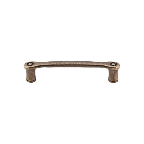 Top Knobs Cabinet Hardware Edwardian Collection Link Pull 3 3-4" (c-c) - German Bronze - cabinetknobsonline