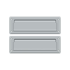 Deltana Architectural Hardware Door Accessories Mail Slot 8 7-8" with Back Plate each - cabinetknobsonline