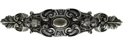 Notting Hill Cabinet Pull Queensway Antique Pewter   5-7-8" x 1-1-4" - cabinetknobsonline