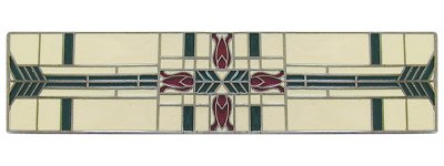 Notting Hill Cabinet Pull Prairie Tulips-Evergreen Antique Pewter (Enameled) 3-3-4" x 7-8" - cabinetknobsonline