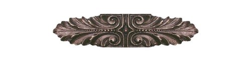 Notting Hill Cabinet Pull Opulent Scroll Antique Solid Bronze 3-3-4" x 7-8" - cabinetknobsonline